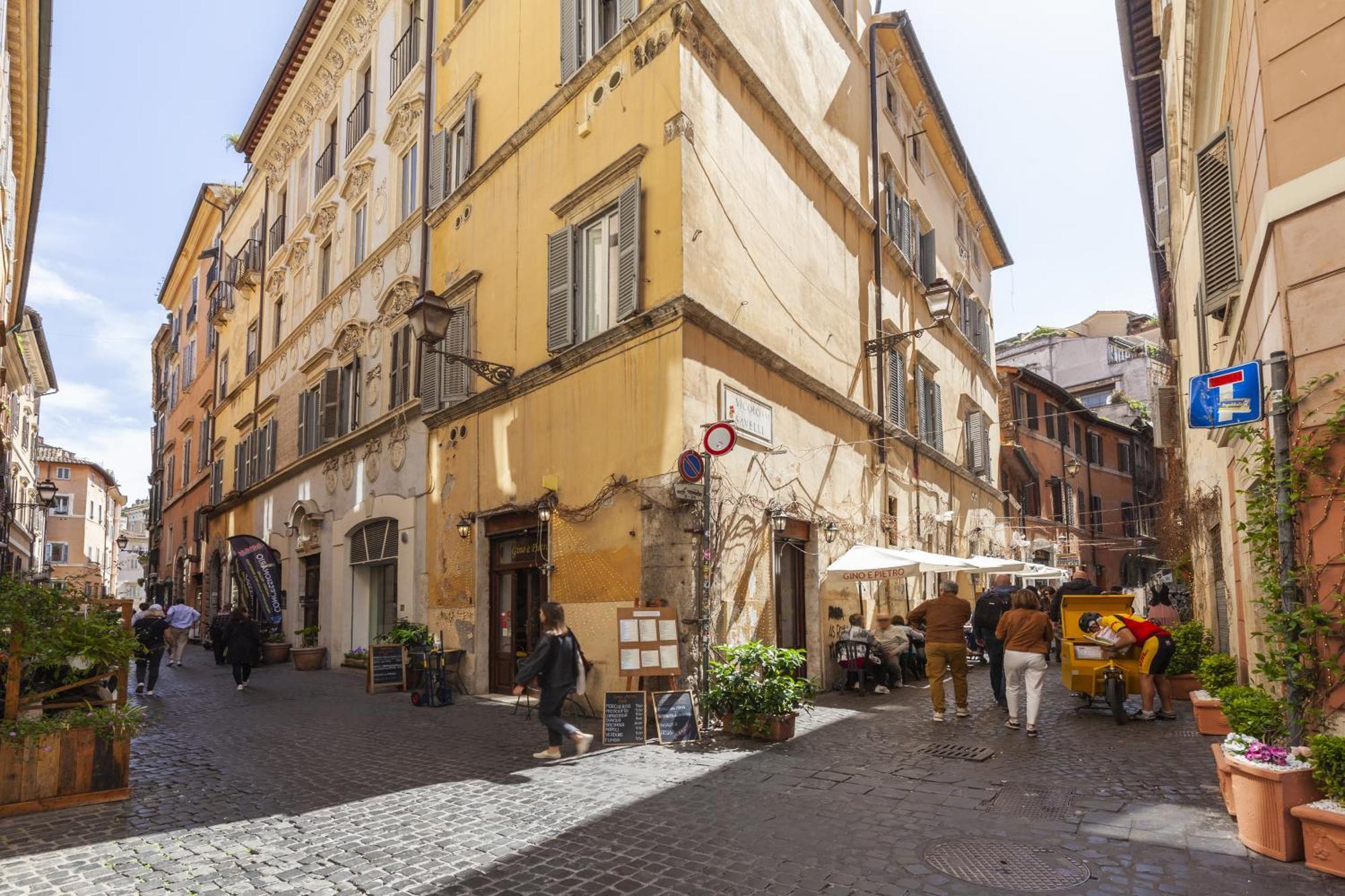 ローマPiazza Navona Elite Flatアパートメント エクステリア 写真